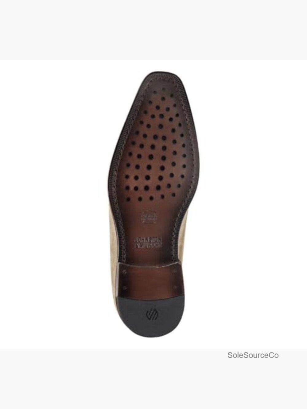 Men's Penny Loafers - Suede Beige - TruFoam Comfort - Handsome! - Picture 6 of 6
